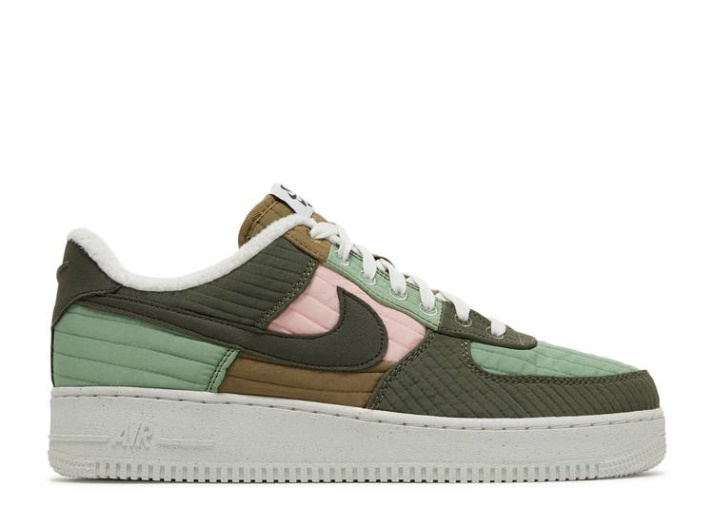 Nike Air Force 1 '07 Lx - Verde Tostado/oliva/marrón/secuoya