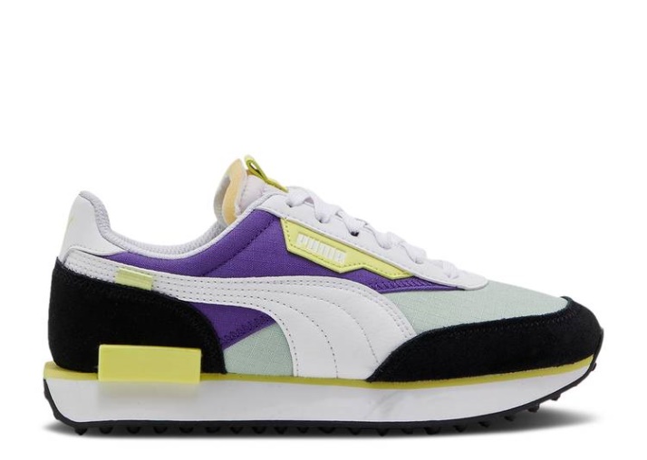 Puma Future Rider Play On Jr - Mist Green Purple Corallites
