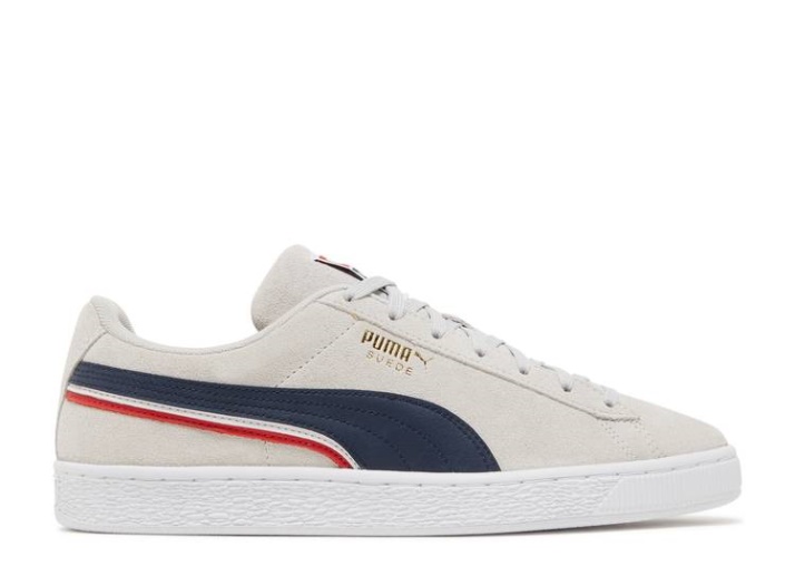 Puma Suede - Triplex Gris Violeta/nueva Marina/blanco