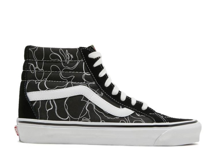 Vans Bape X Sk8-hi 38 Dx - Camuflaje Forrado