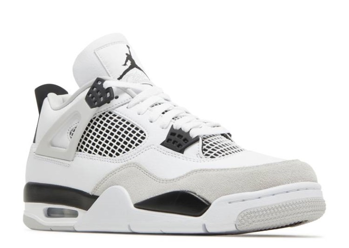 Air Jordan 4 Retro - Negro Militar