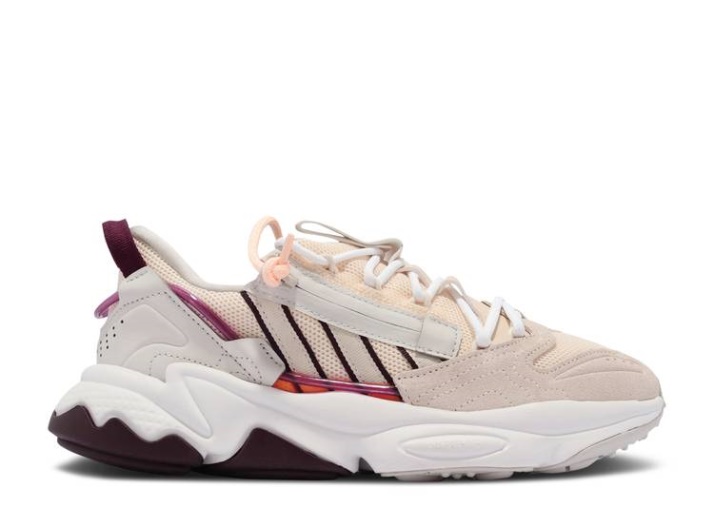 Adidas Mujer Ozweego Zip - Ecru Tint Marrón