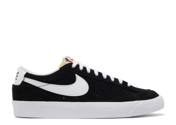 Nike Blazer Low '77 Suede - Negro Blanco