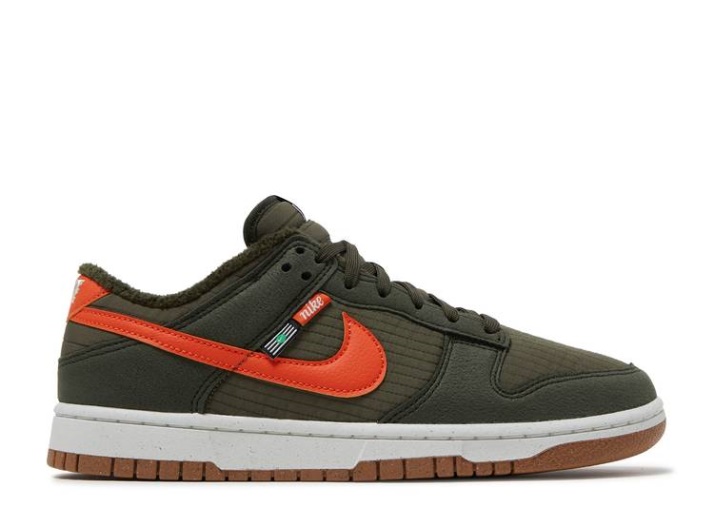 Nike Dunk Low Next Nature - Tostado Secoya/naranja/oliva/vela