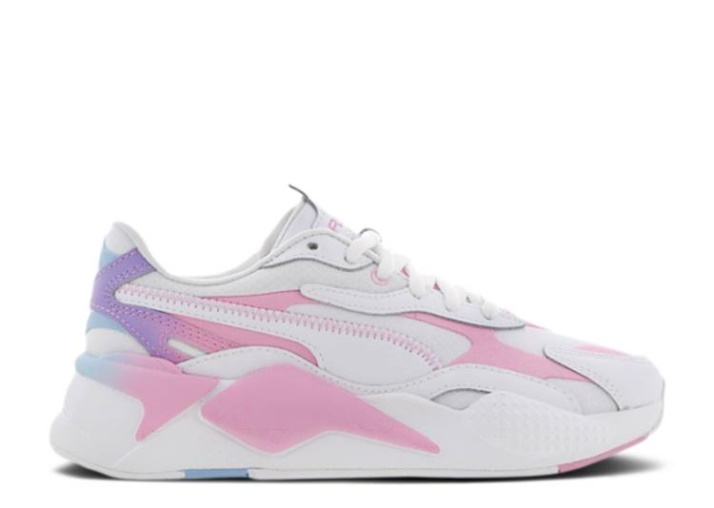 Puma Rs-x3 Travel Jr - Blanco Prisma Rosa