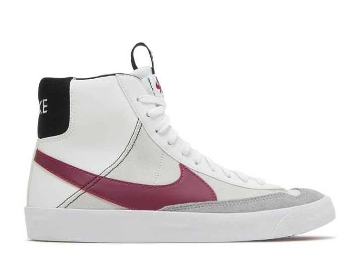 Nike Blazer Mid '77 Se Gs - Blanco Rush Maroon