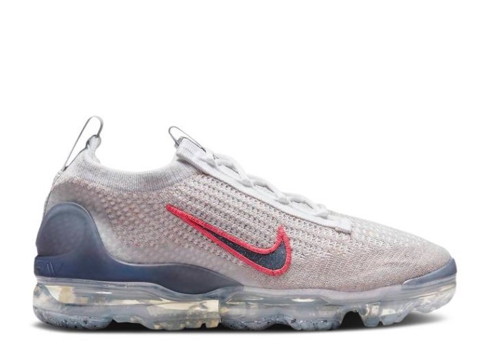 Nike Wmns Air Vapormax 2021 Flyknit - Blanco Trueno Azul