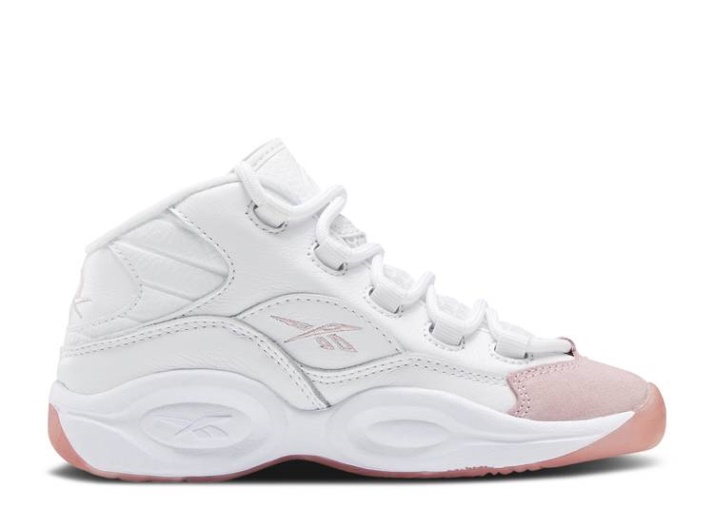 Reebok Question Mid Little Kid - Puntera Rosa