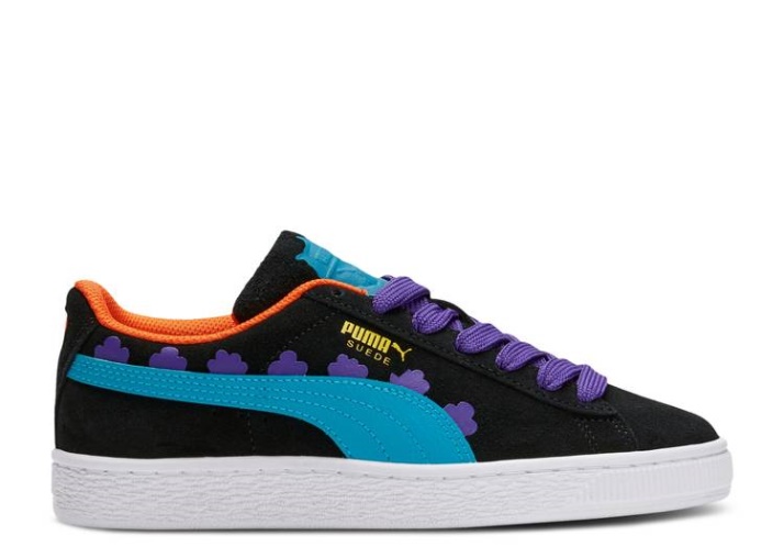 Puma Rugrats X Suede Jr - Negro Mar Caribe