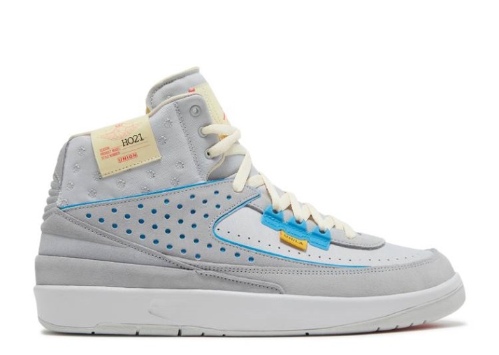 Union La X Air Jordan 2 Retro Sp - Niebla Gris
