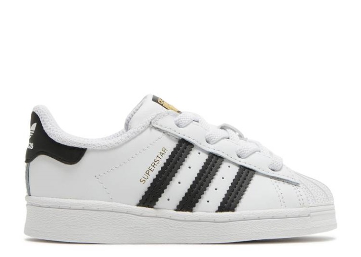 Adidas Superstar Infantil - Blanco Negro