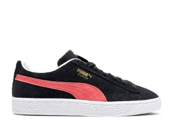 Puma Wmns Suede Classic 21 - Negro Paraíso Rosa