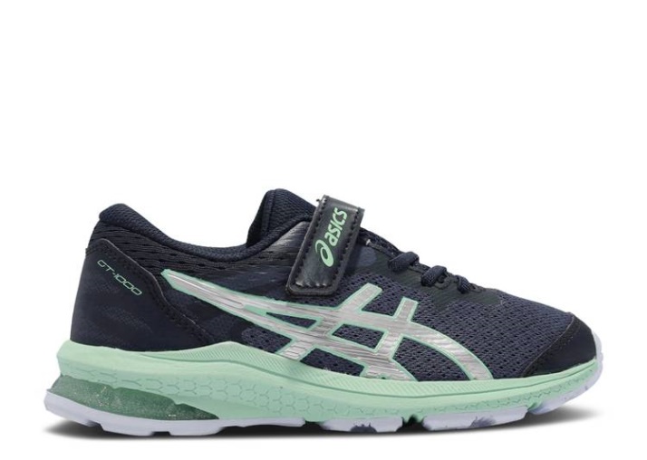 Asics Gt 1000 10 Ps - Trueno Azul Plata Pura