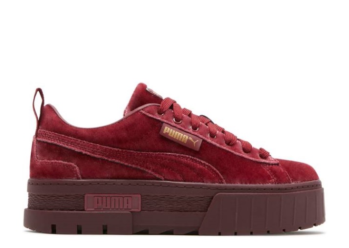 Puma Wmns Mayze - Terciopelo Rojo Tibetano/oro Equipo