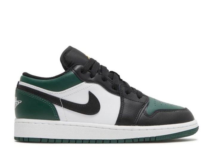 Air Jordan 1 Low Gs - Puntera Verde