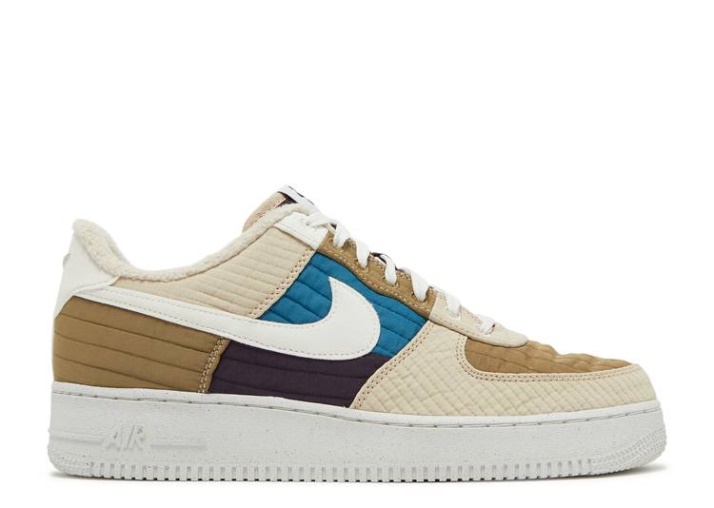 Nike Air Force 1 '07 Lx - Marrón Tostado/bronceado/púrpura/vela