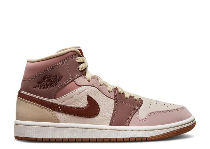 Nike Air Jordan 1 Mid Se - Dark Pony Smoky Mauve