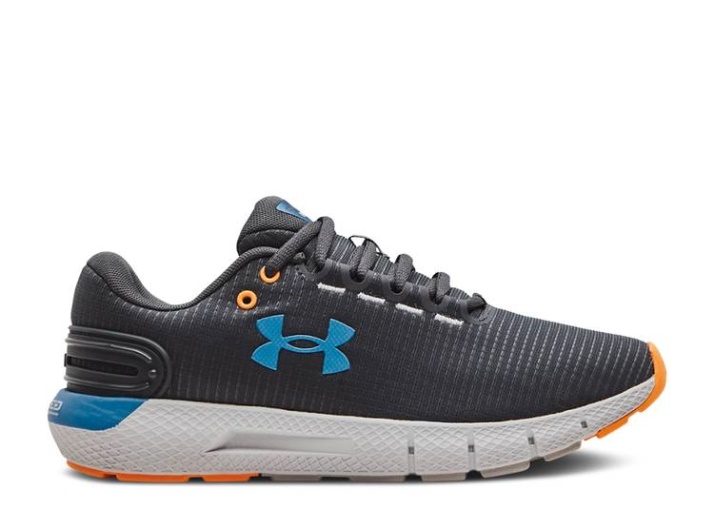 Underarmour Wmns Charged Rogue 2.5 Rip - Gris Oscuro Omega Naranja