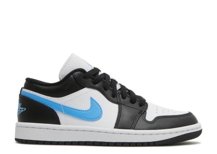 Air Jordan 1 Low - Negro Azul Universitario