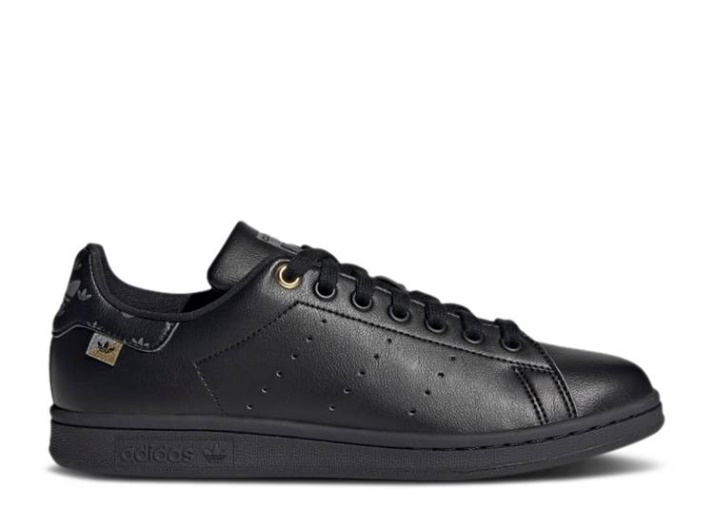 Adidas Wmns Stan Smith - Negro Oro Metalizado