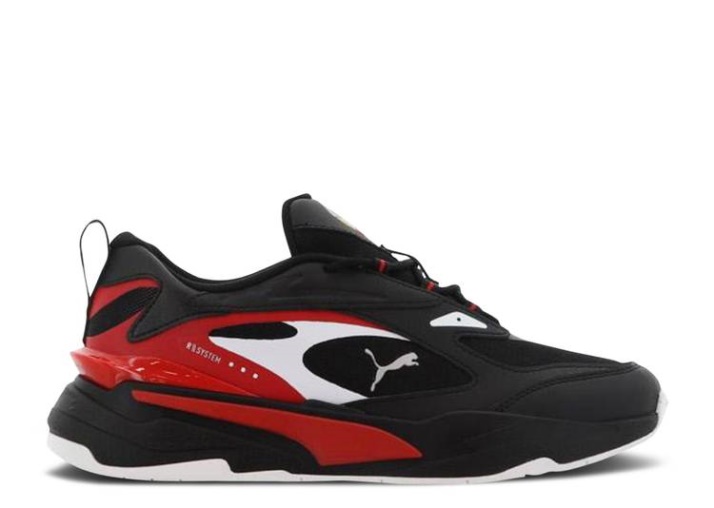 Puma Rs-fast - Negro Alto Riesgo Rojo