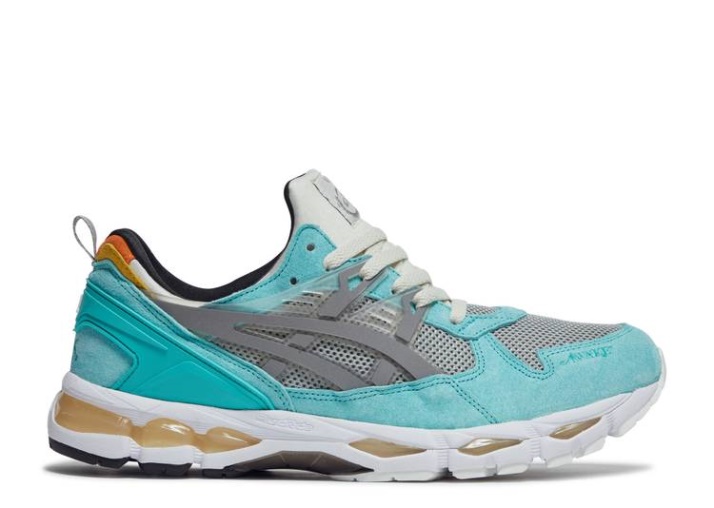Asics Wake Ny X Gel Kayano 21 - Verde Azulado