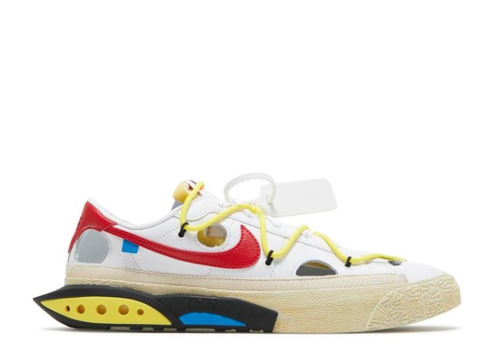 Nike Off-white X Blazer Low - Blanco Universidad Rojo