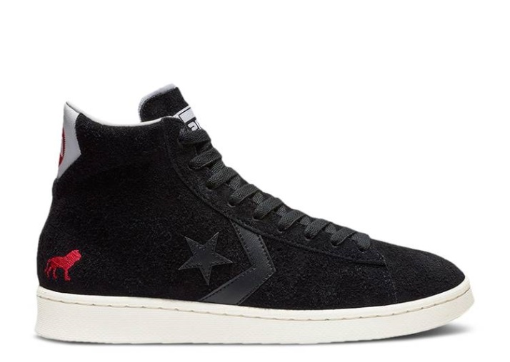 Converse Hopps X Pro Cuero Alto - Negro