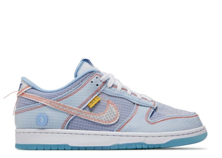 Nike Union La X Dunk Low - Paquete De Pasaporte Royal/white/psychic Blue