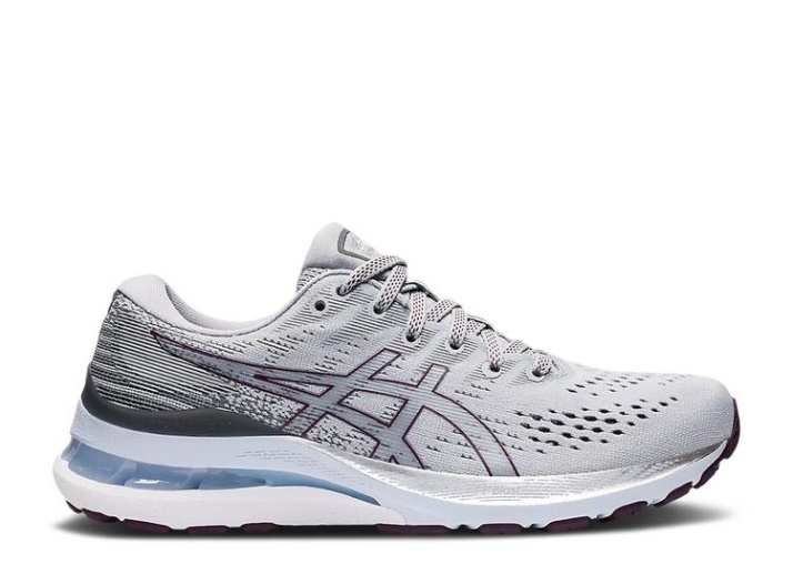 Asics Mujer Gel Kayano 28 Wide - Piedmont Grey Deep Plum