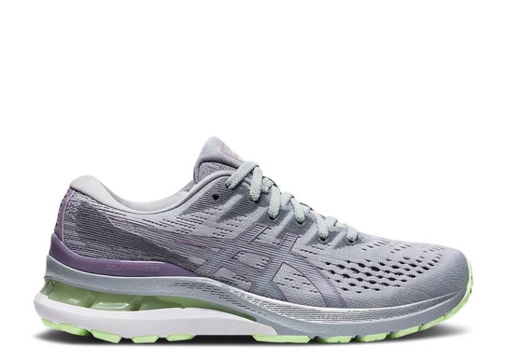 Asics Mujer Gel Kayano 28 Wide - Piedmont Gris Lavanda Suave
