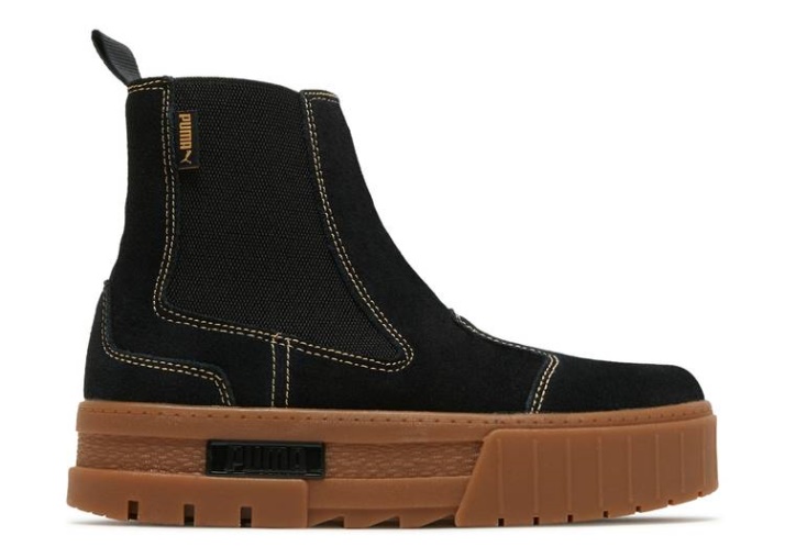 Puma Wmns Mayze Chelsea Suede - Negro Chicle