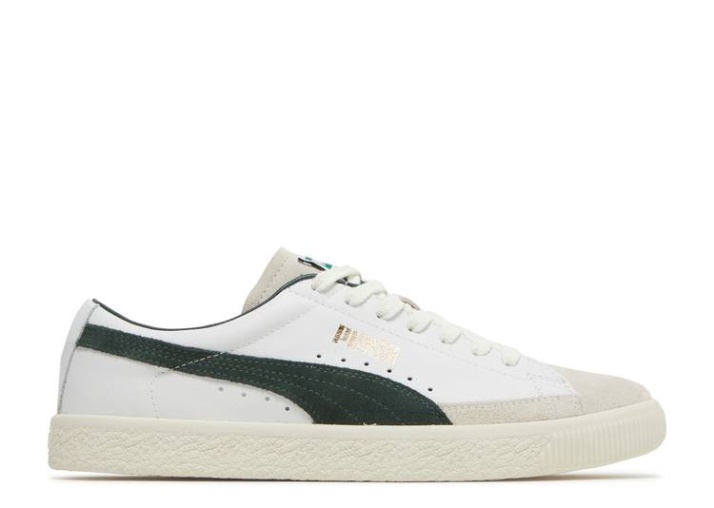 Puma Basket Vintage - Blanco Verde Frontones