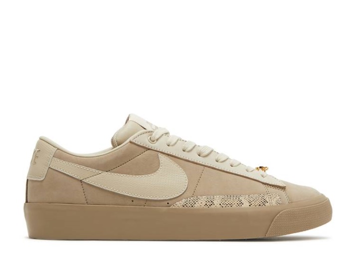 Nike Forty Percent Against Rights X Blazer Low Sb Gris