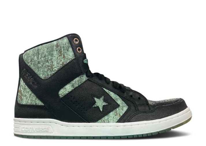 Converse Arma Skate Alto - Liquen Negro