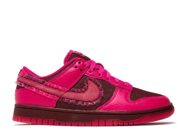 Nike Wmns Dunk Low - Valentines Day Teamred/pinkprime