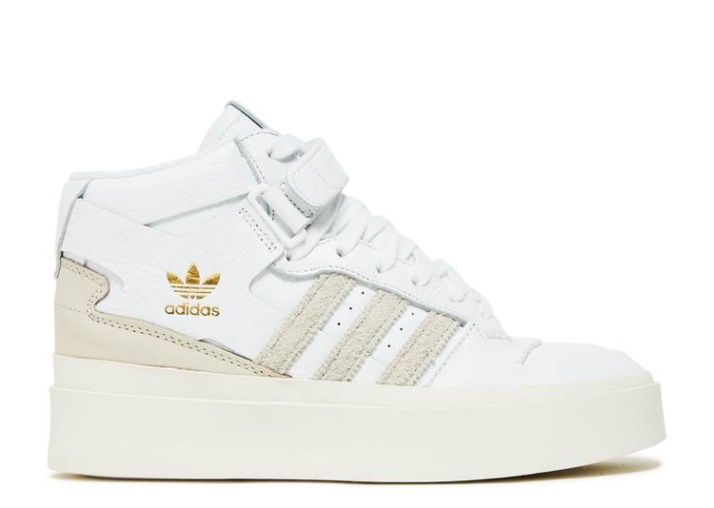 Adidas WMNs Forum Bonega Mid - Blanco Orbit Gris