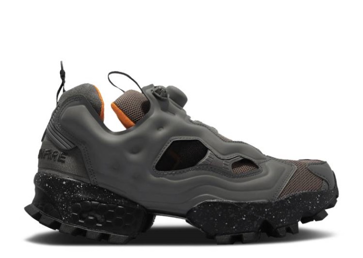 Reebok Smg X Instapump Fury Og - Gris Medio Negrita Naranja