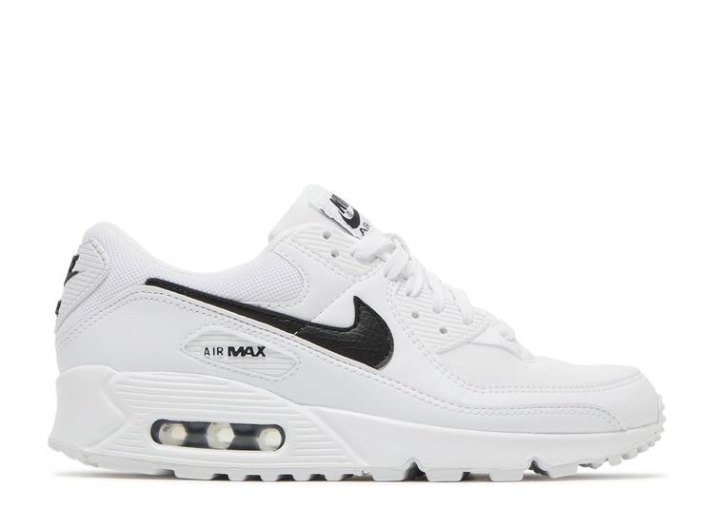 Nike Mujer Air Max 90 Blanco/negro