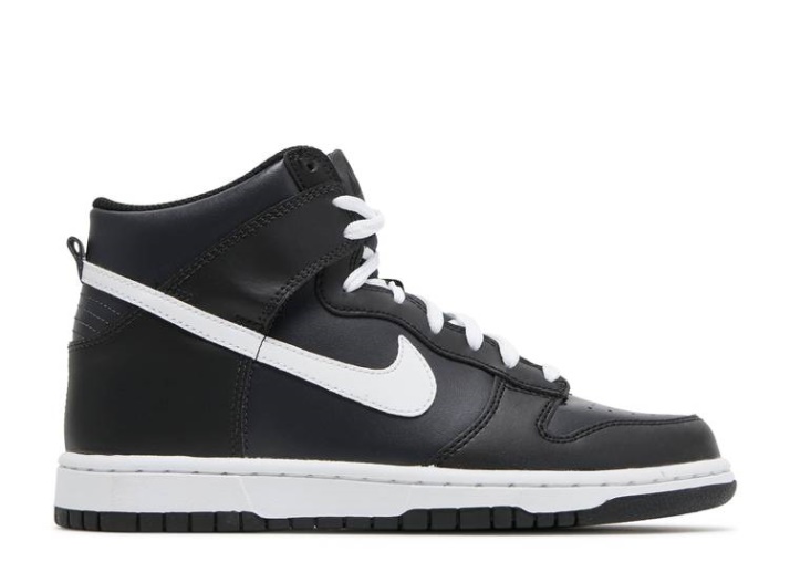 Nike Dunk High Gs - Blanco Antracita