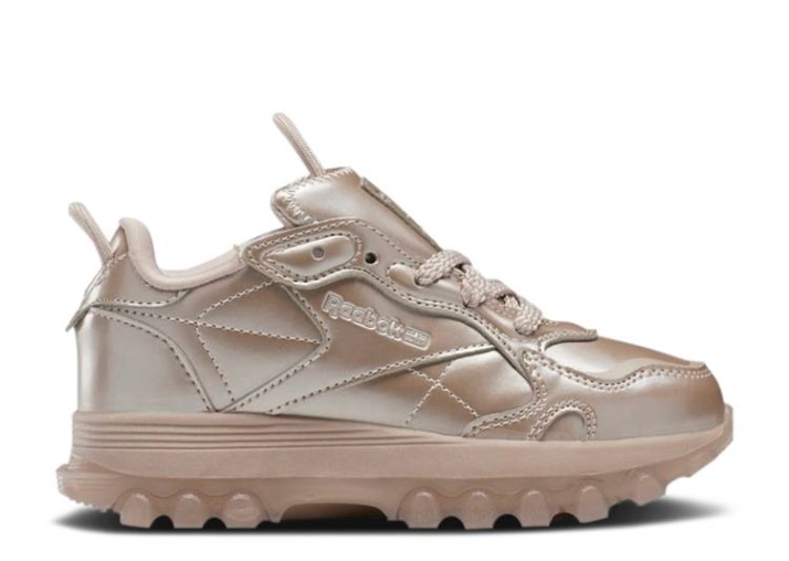 Reebok Cardi B X Classic Cuero Niño Pequeño - Oro Rosa Champán