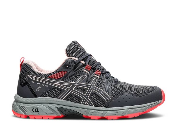 Asics Mujer Gel Venture 8 Wide - Carrier Grey Ginger Peach