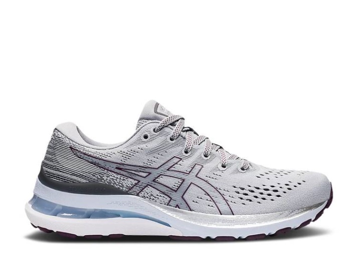 Asics Mujer Gel Kayano 28 - Piedmont Grey Deep Plum