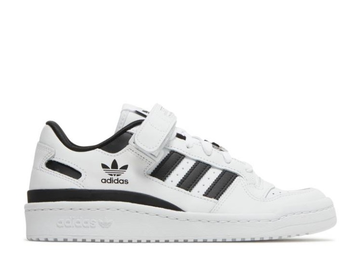 Adidas Mujer Forum Bajas Blancas/negras/blancas