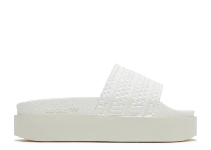 Adidas Wmns Adilette Bonega Slide - Triple Blanco