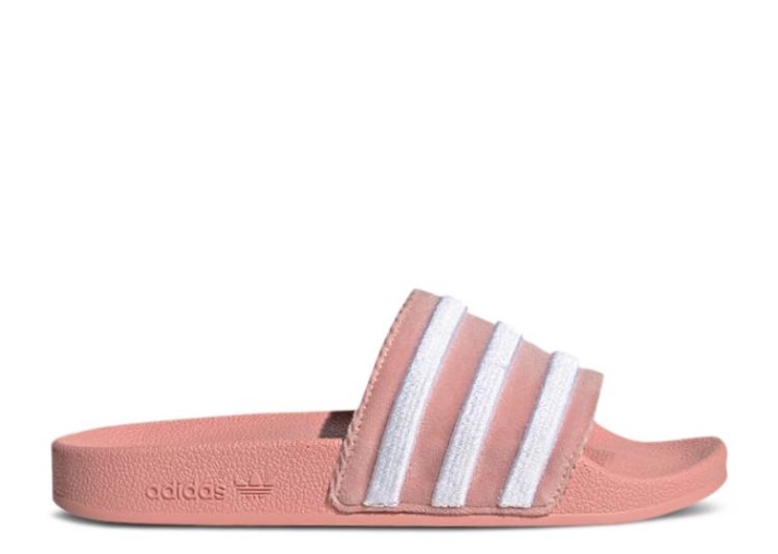 Adidas Wmns Adilette Slide - Wonder Mauve Blanco