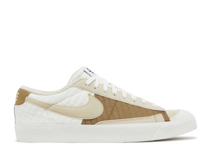 Nike Blazer Low '77 Premium - Tostado Vela/marrón Kelp/naranja/ratan