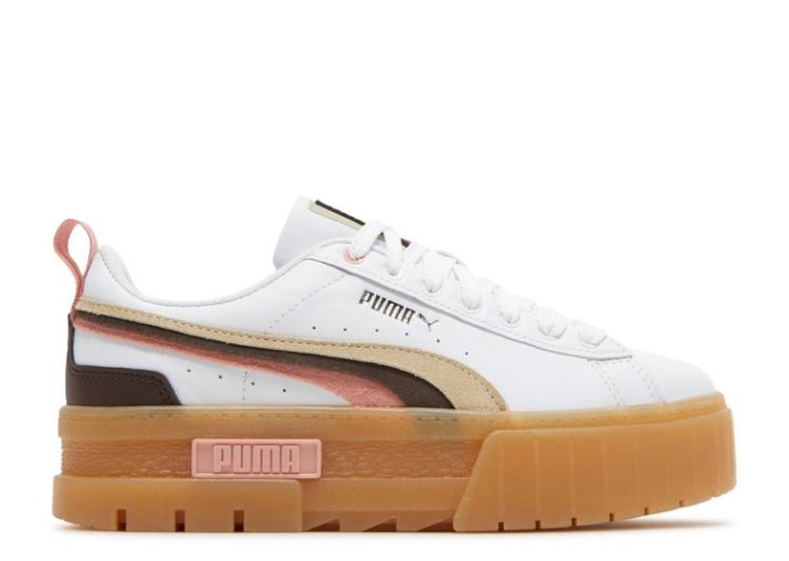 Puma Wmns Mayze - Triplex Blanco/chocolate Marrón