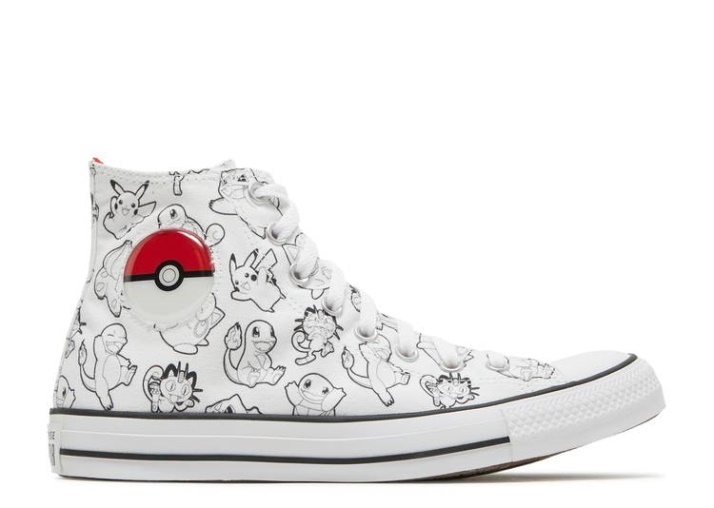 Converse Pokemon X Chuck Taylor All Star Alto - Poke Ball