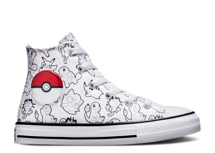 Converse Pokemon X Chuck Taylor All Star Alto Ps - Poke Ball
